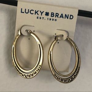 Lucky Brand loop earrings